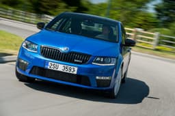 New Skoda Octavia vRS photo gallery